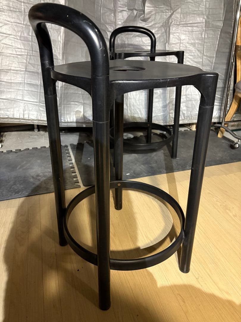 残り1脚希少　Kartell カルテル カウンターチェア　80'90s?