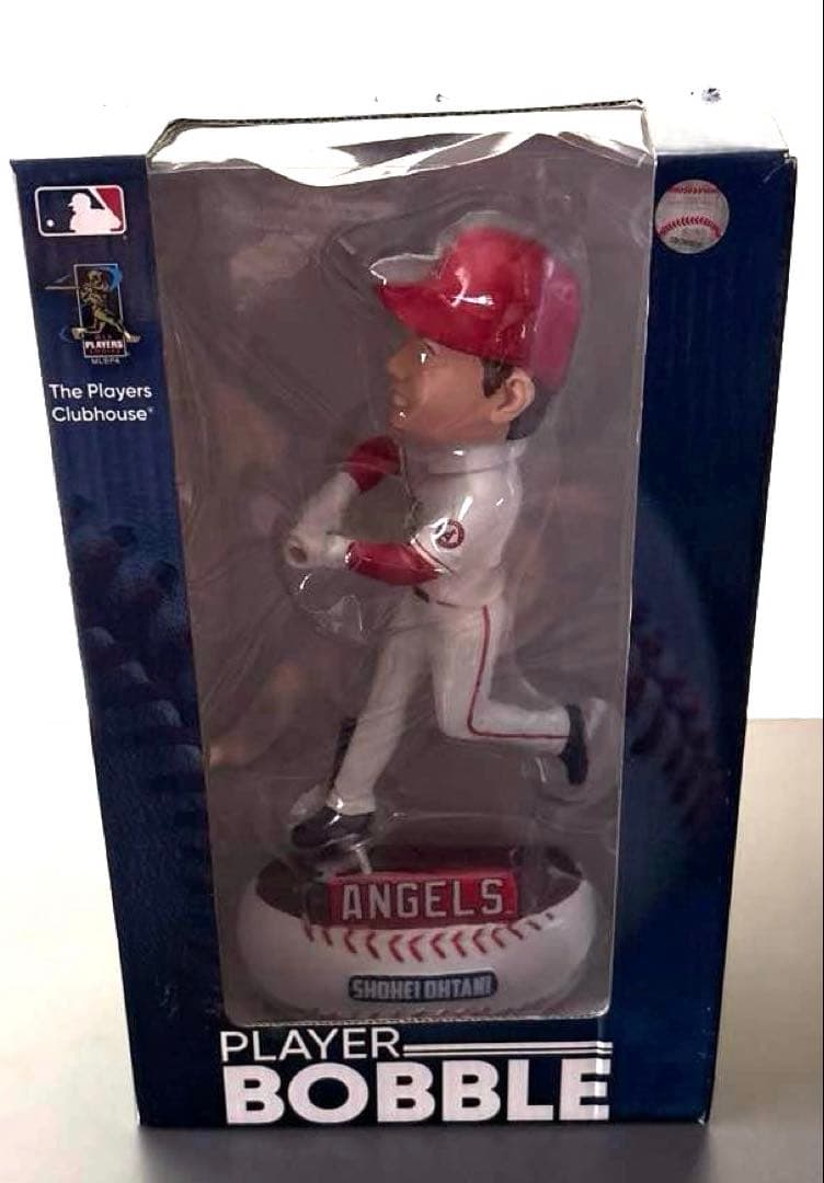 [希少品]大谷翔平エンゼルス 限定販売フィギュア　プレイヤーボブルヘッド