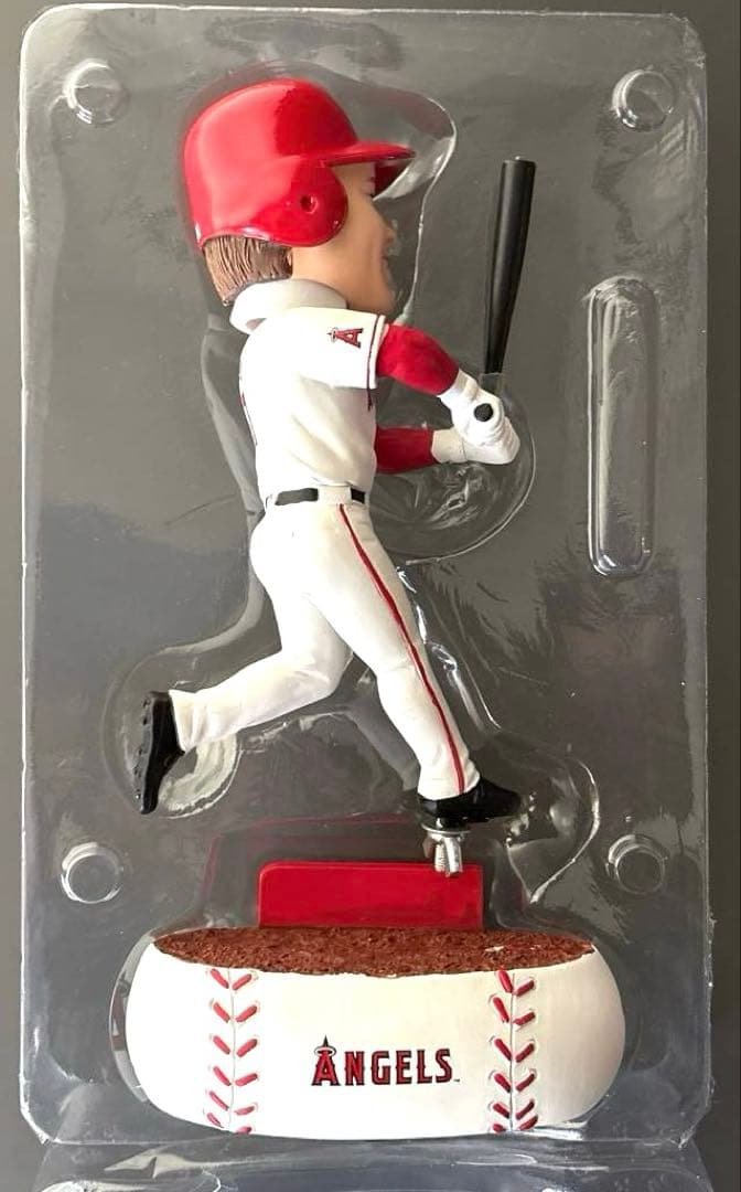 [希少品]大谷翔平エンゼルス 限定販売フィギュア　プレイヤーボブルヘッド