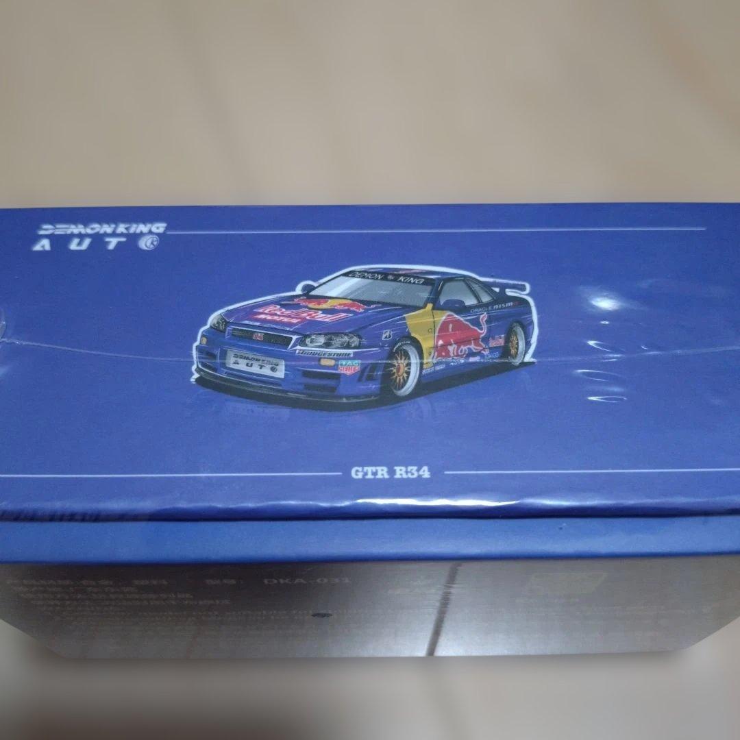 限定700台 GTR R34 Red Bullカラー DKA-031