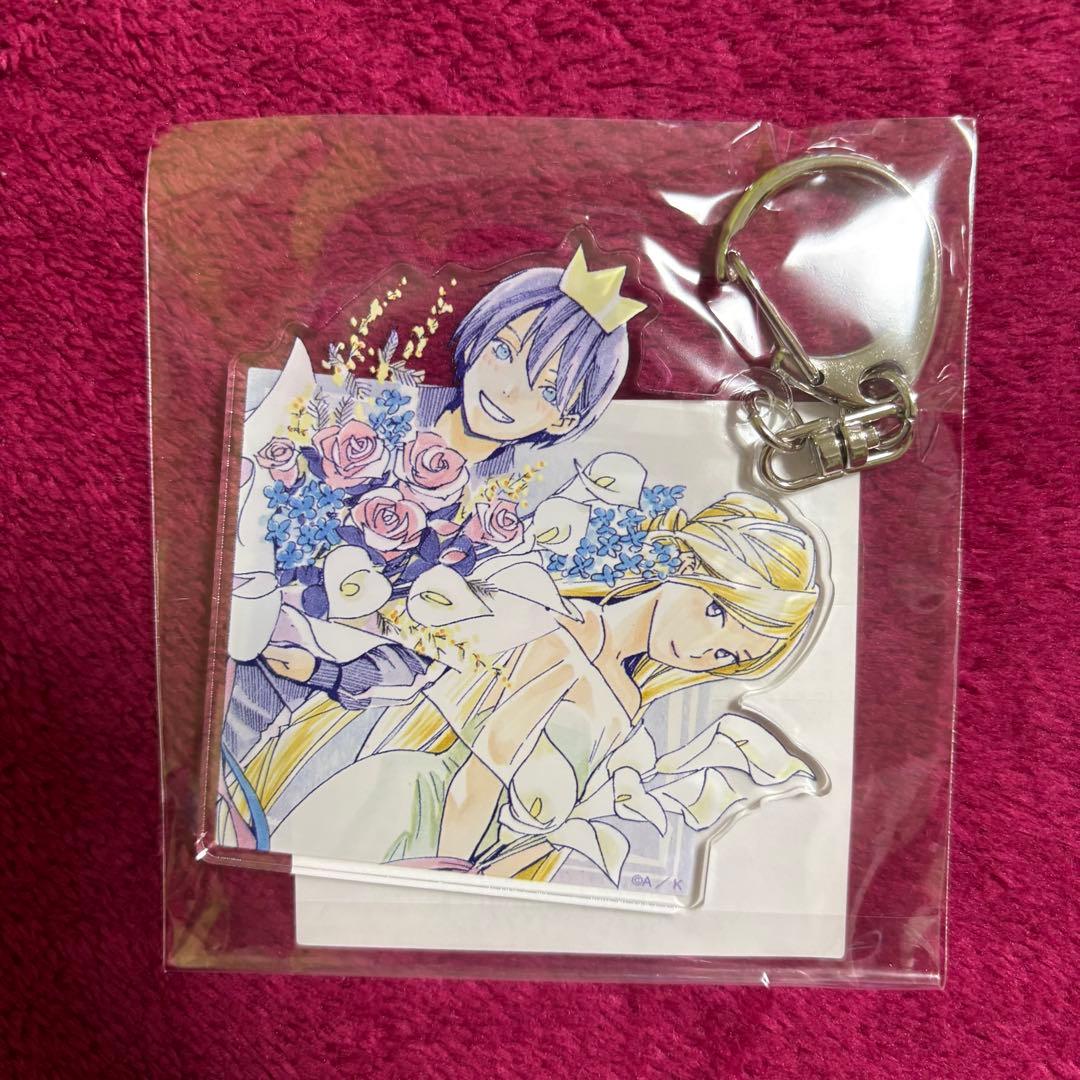 ノラガミ くじ引き堂 B賞 アクリルキーホルダー 夜ト ひより 雪音 毘沙門