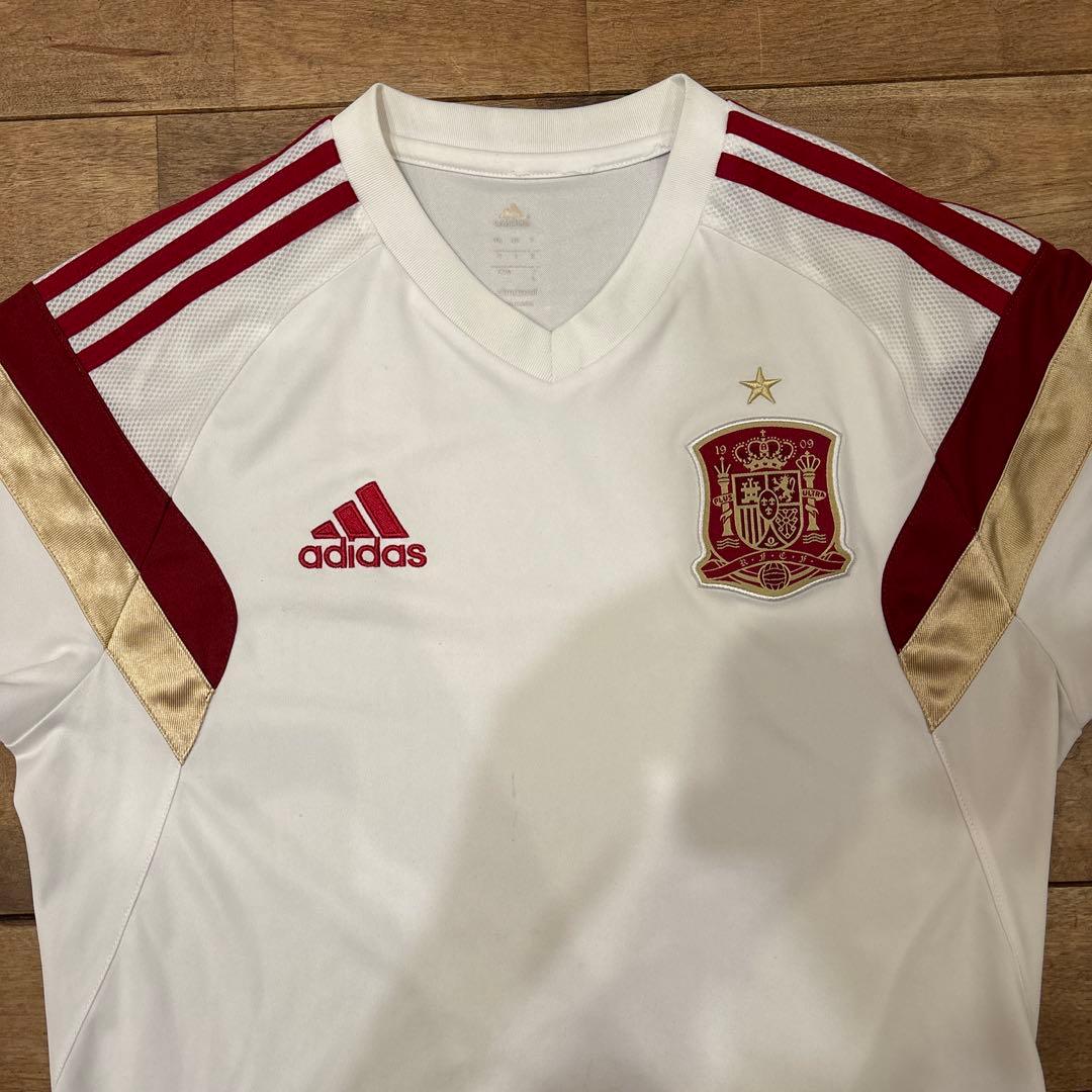 【美品】スペイン代表 ユニフォーム 2014 アディダス 正規品 L