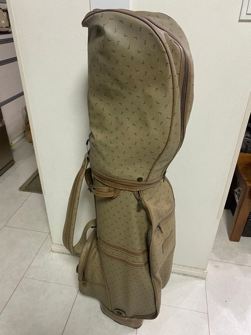 LANCEL ランセル　キャディバッグ　ゴルフバッグ　レトロ