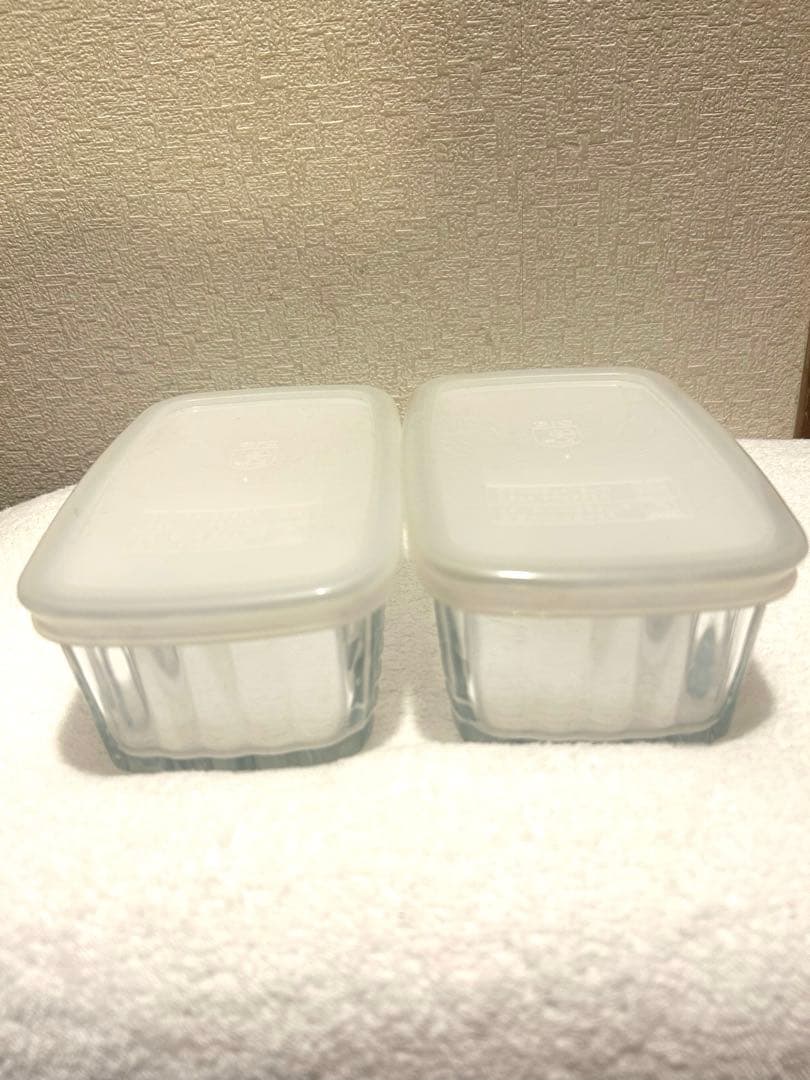 アルキュイジーヌ　arcuisine 角型　蓋付き　2個セット