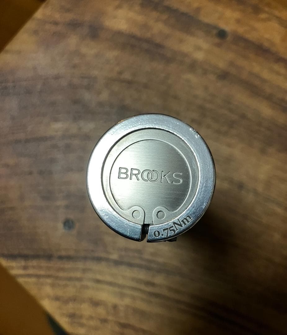 希少 廃盤 刻印有り BROOKS ブルックス レザーグリップ スレンダー