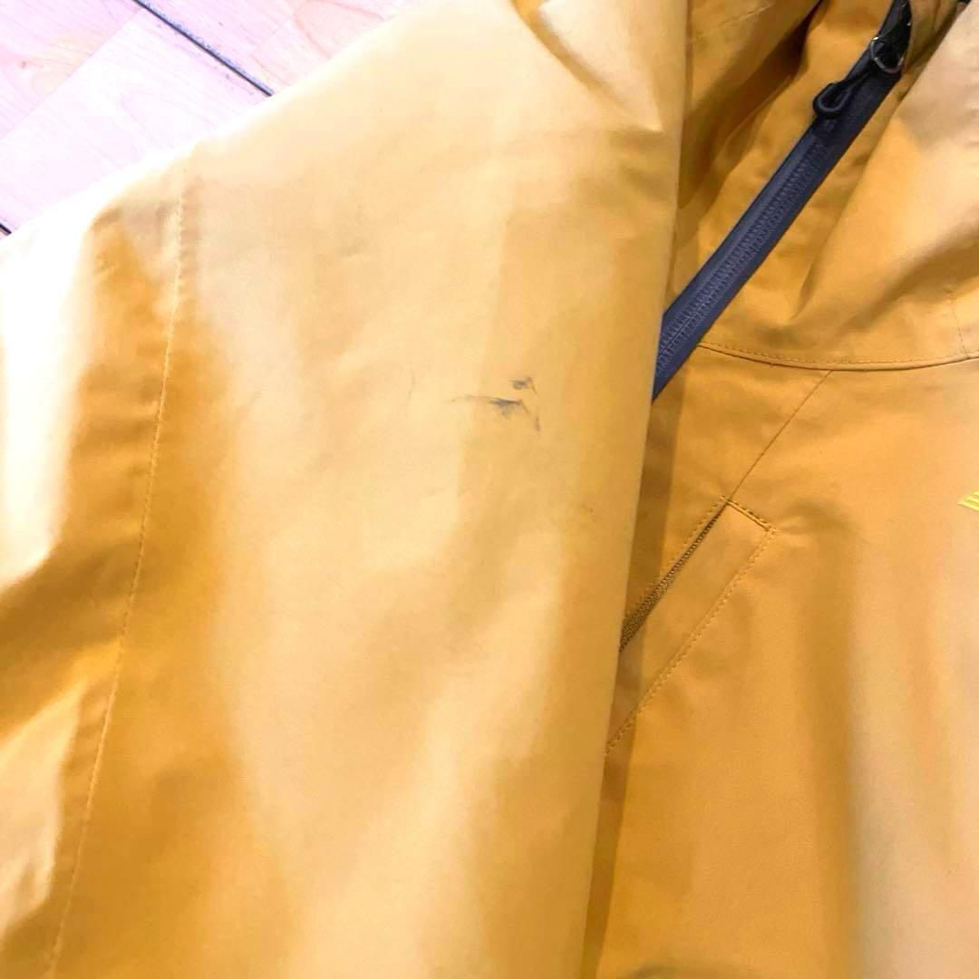 最終！Goldwin イエロージャケット フード付き