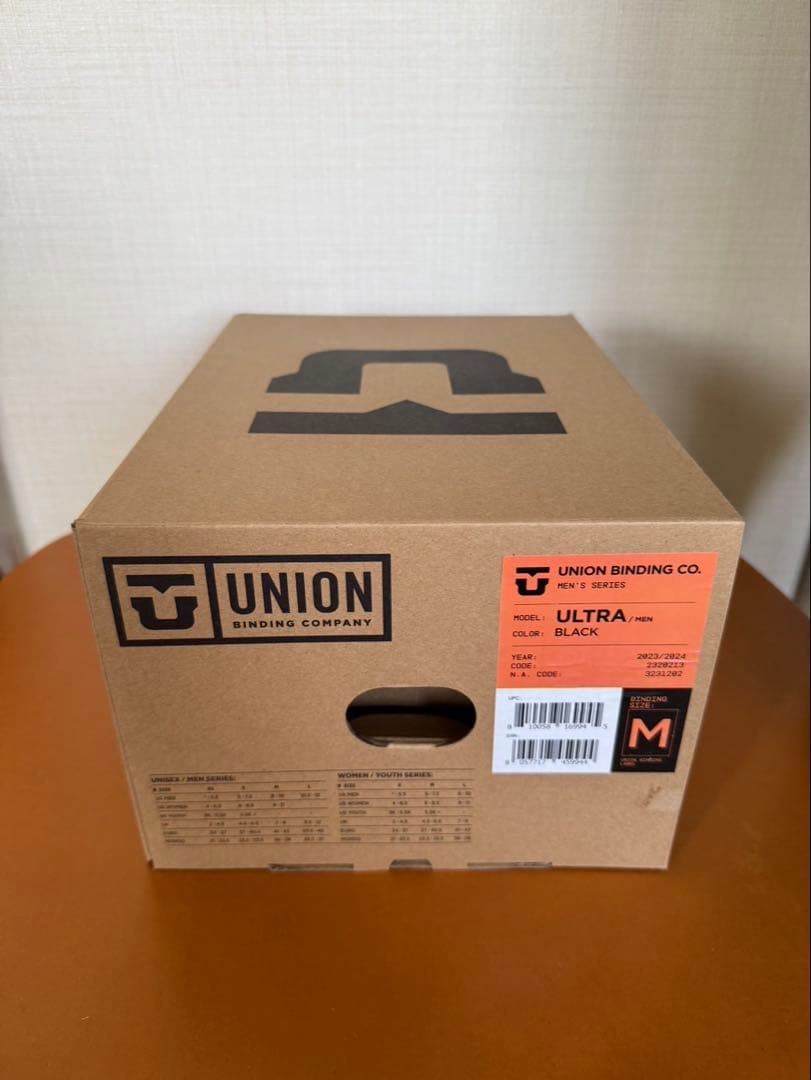 UNION ULTRA ブラック M 23-24
