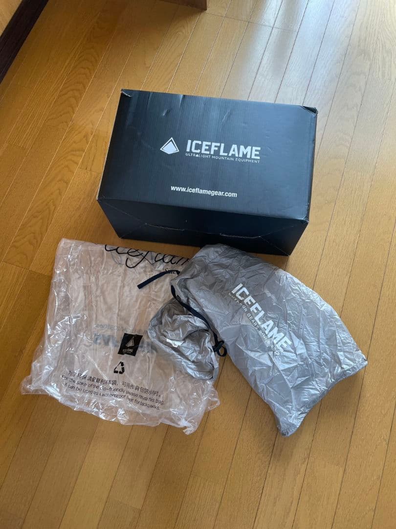 未使用 ICEFLAME ダウンシュラフ 寝袋 FLAME SD700 NXT