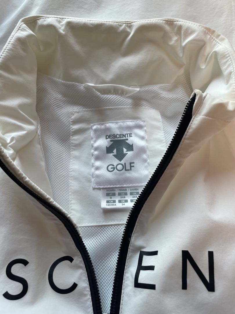 値下げDESCENTE レディース レインウェア セットS