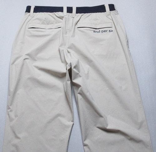 新品 アンパスィ ゴルフ　春夏 撥水 ストレッチパンツ/L(82-87)