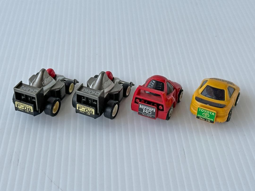 チョロQ F40. F1. ソアラ