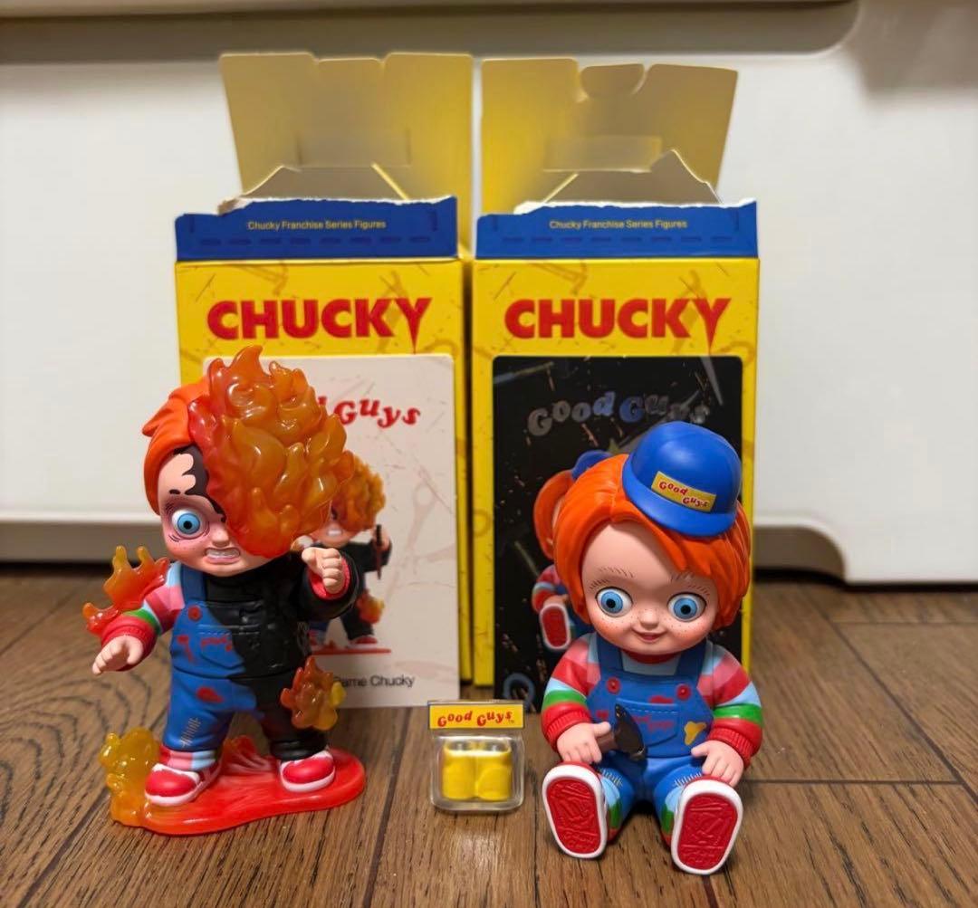 レア　チャッキー フィギュア 2体セット 箱付き 美品 ホラー チャイルドプレイ