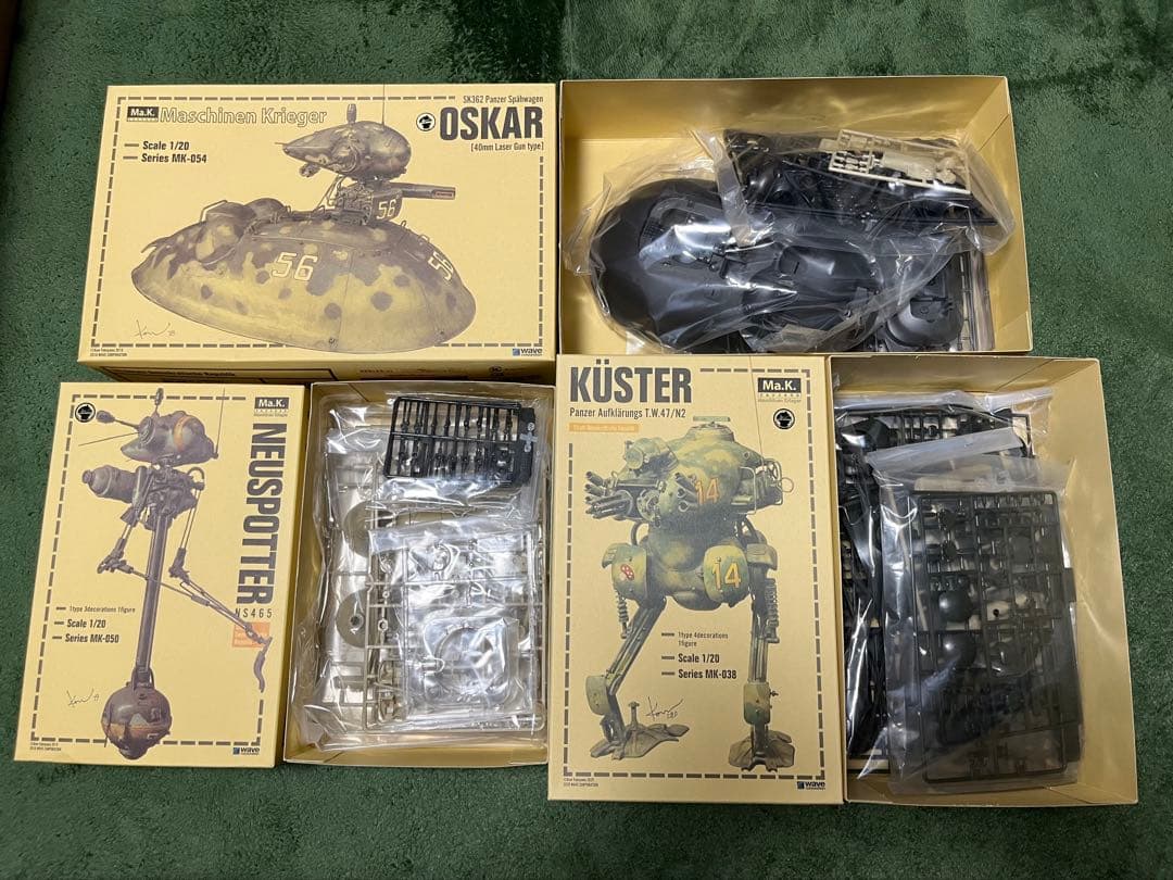 マシーネンクリーガー　Maschinen Krieger プラモデル　まとめ売り