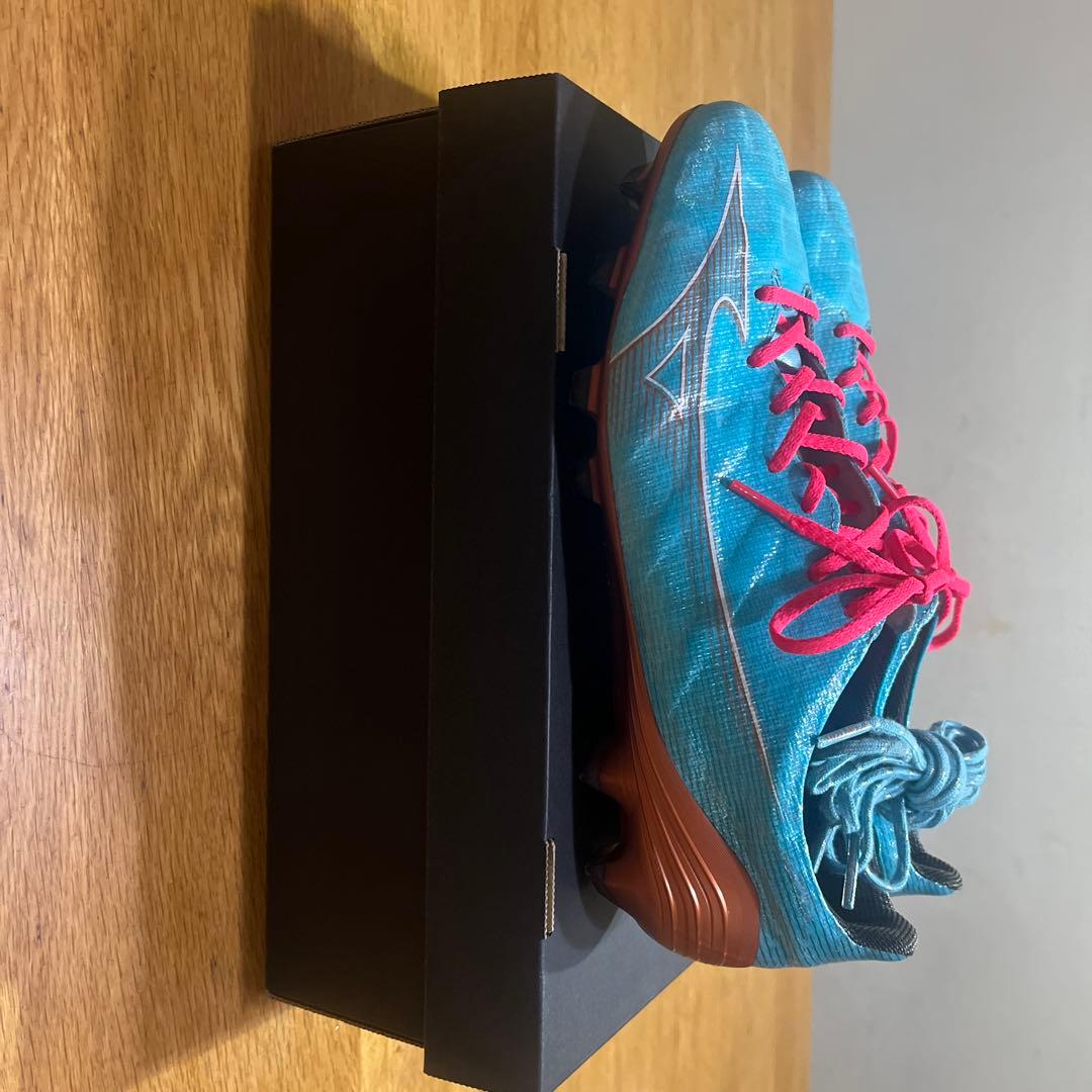 MIZUNO α(アルファ) JAPAN 水色26cm ゼログライドピンク紐付き