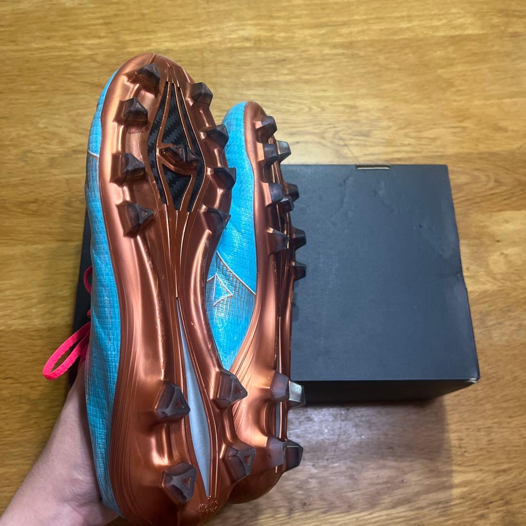 MIZUNO α(アルファ) JAPAN 水色26cm ゼログライドピンク紐付き