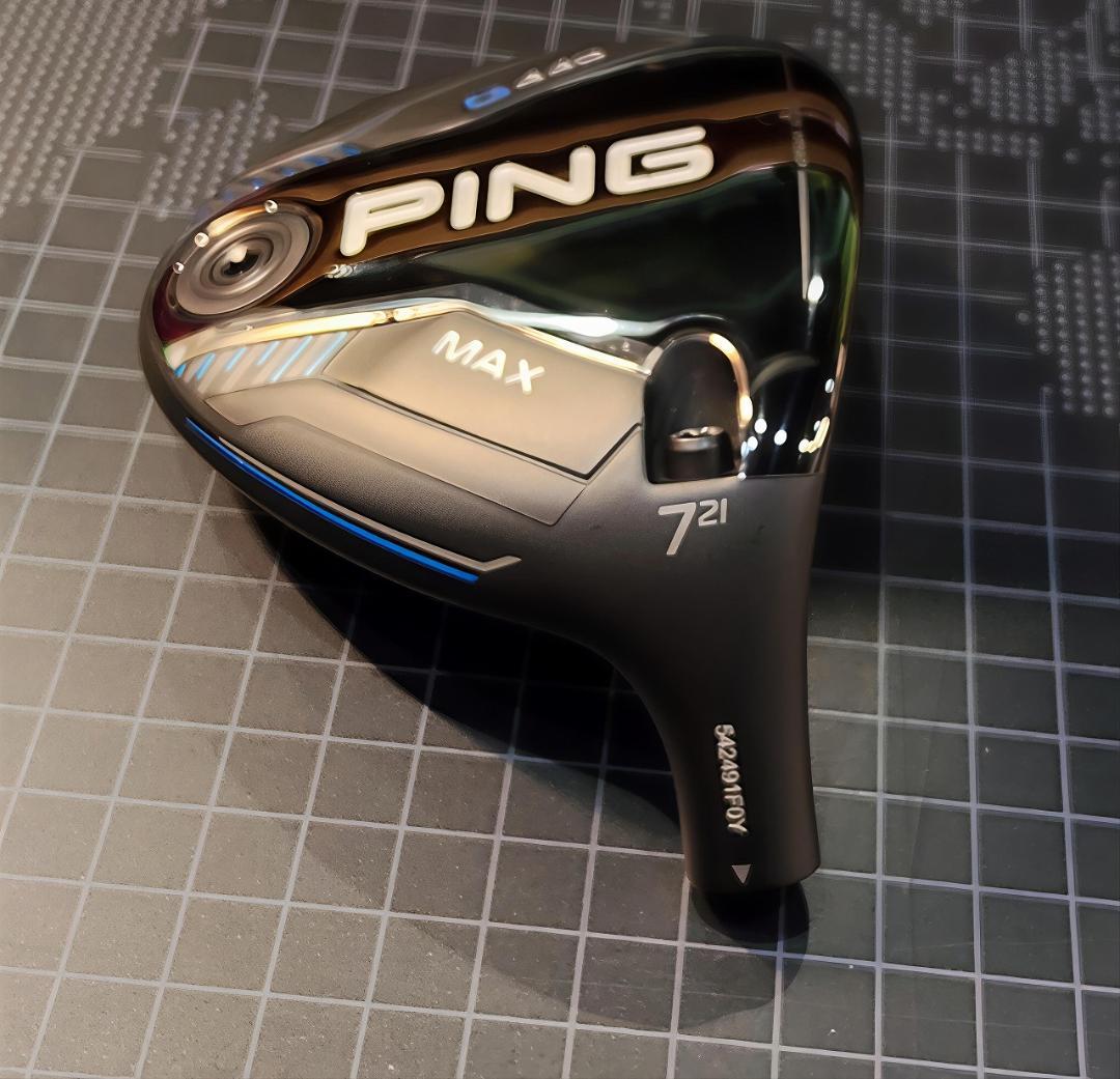 【中古美品】PING ピン G440 MAX 7W　ヘッド単品　ヘッドカバーあり