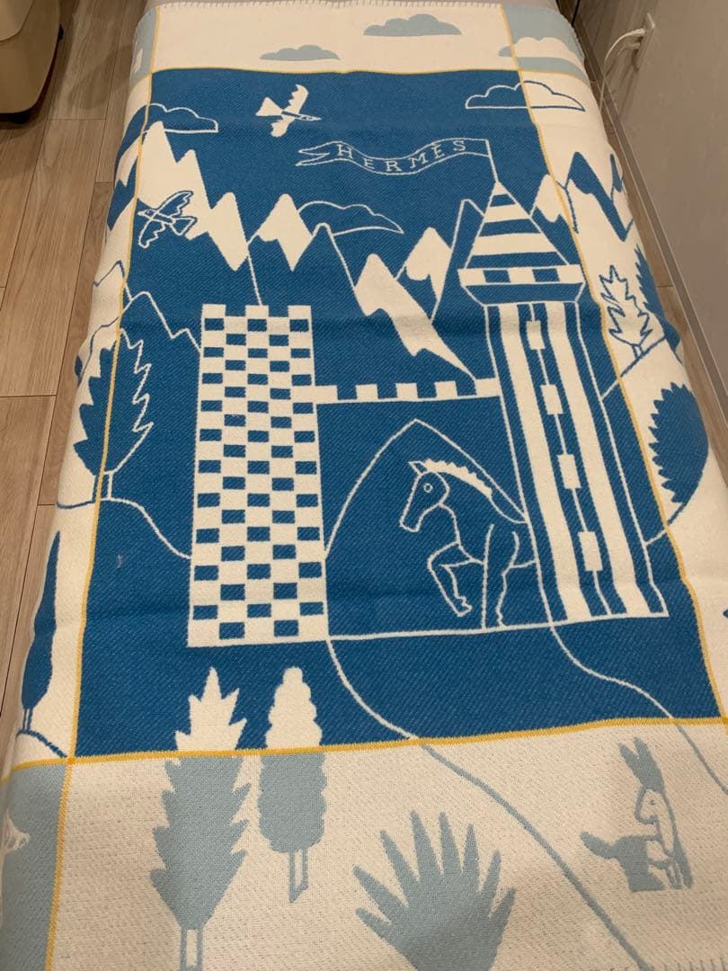 エルメス　ブランケット