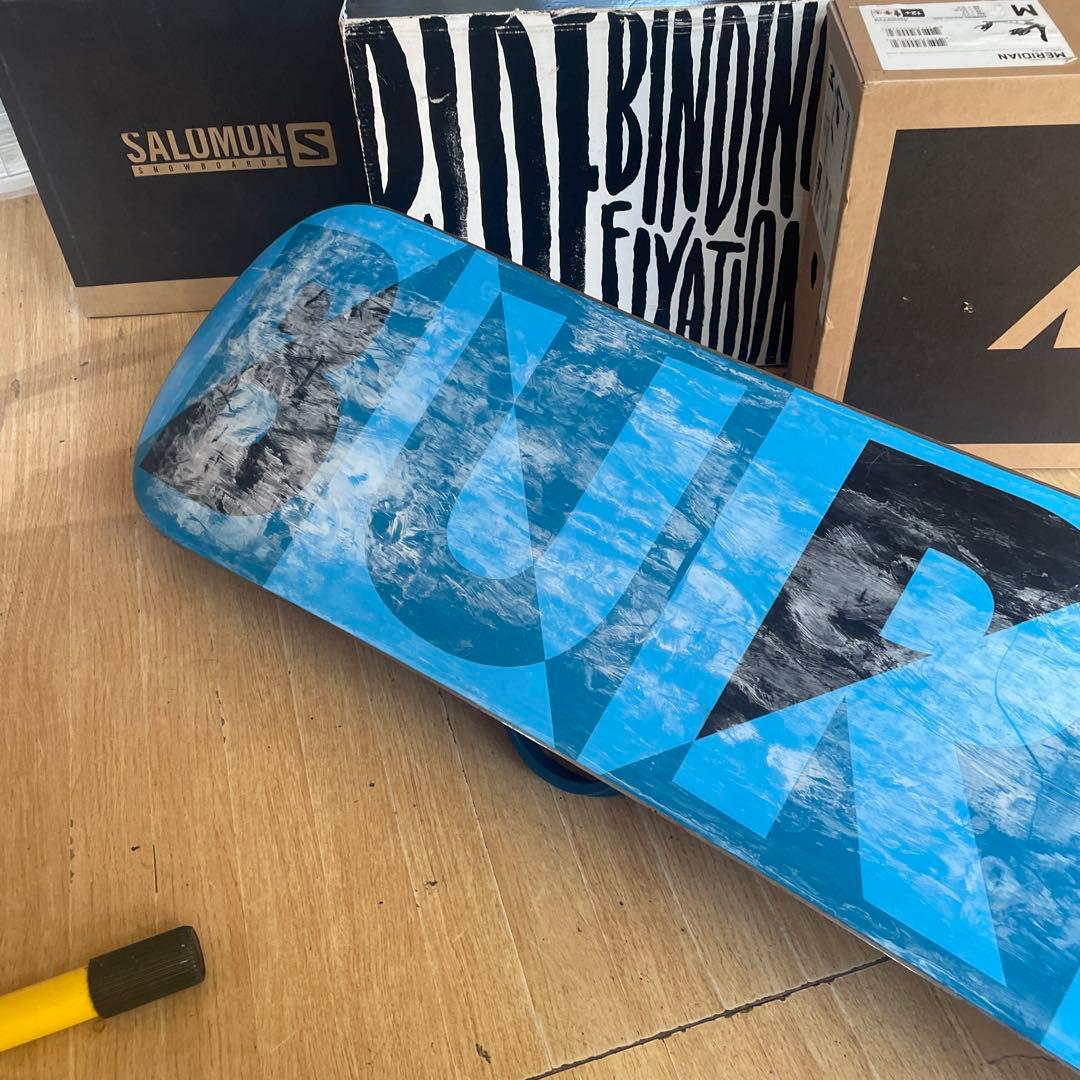 BURTON　バートンスノーボードセット　CLASH155㎝　バインディング付