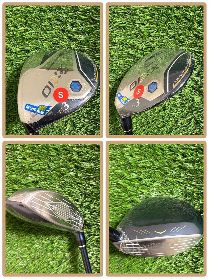 レフティ新品！ゼクシオ12 XXIO12 3.7番フェアウェイウッド2本セットS