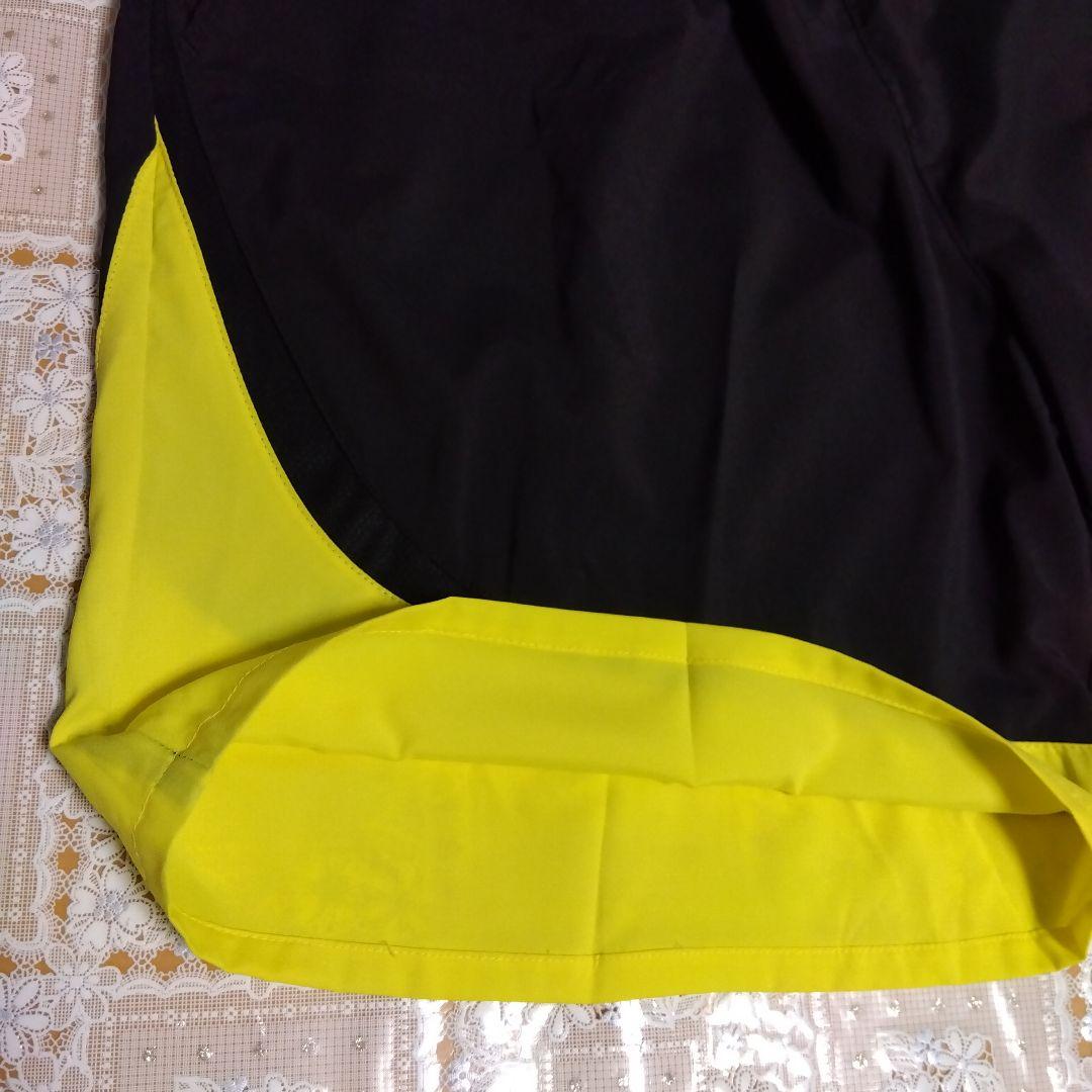 美品✨⑩ YONEX ハーフパンツ／ベリークール／ユニ О／ブラック、蛍光ライン
