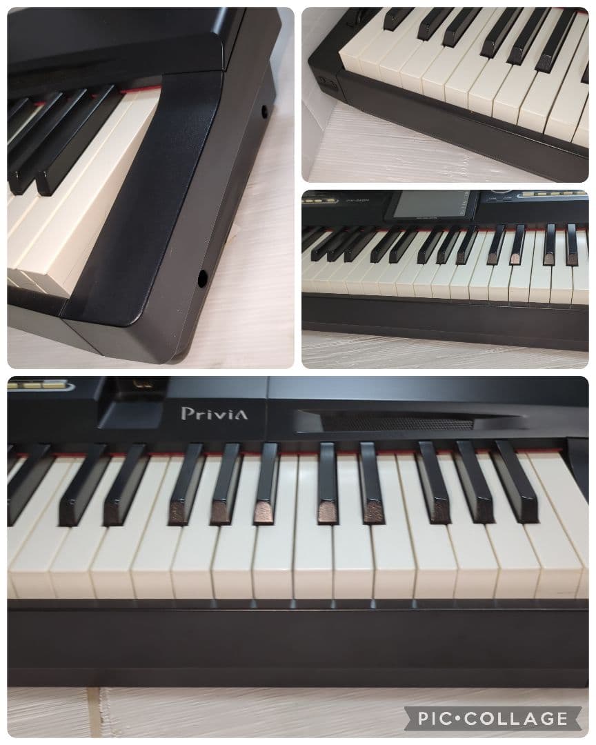 CASIO 電子ピアノ Privia PX-360M 88鍵盤 スタンド付き