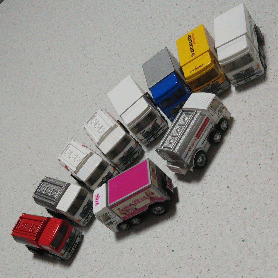 ミニカー ちびっこチョロＱ トラック10台セット