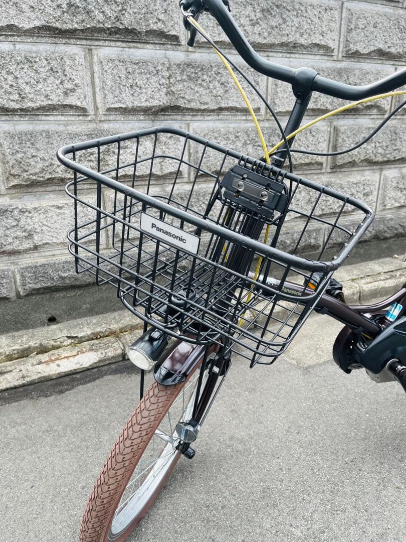 Panasonic 電動アシスト自転車 グリッター 12Ahバッテリー　大阪引取