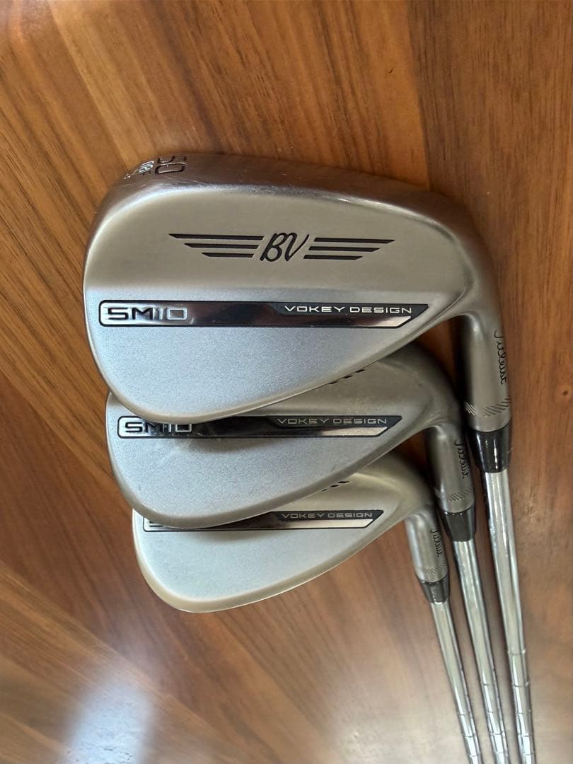 タイトリストVokey SM10 ニッケル3本セット50/54/58 ボーケイ