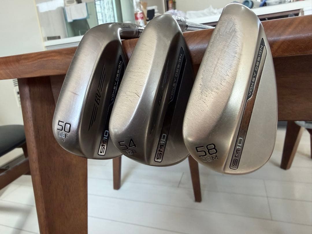 タイトリストVokey SM10 ニッケル3本セット50/54/58 ボーケイ