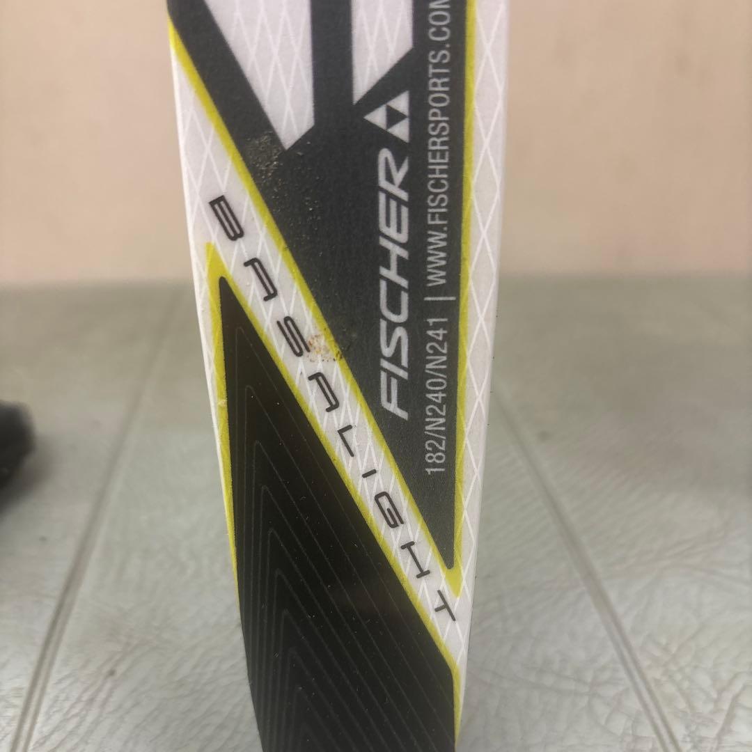Fischer クロスカントリースキー 182cm ビン付YOKOストック付