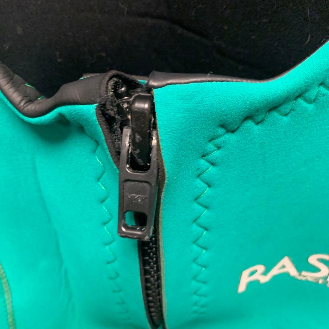 RASH タッパーベスト　希少　フロントジップ