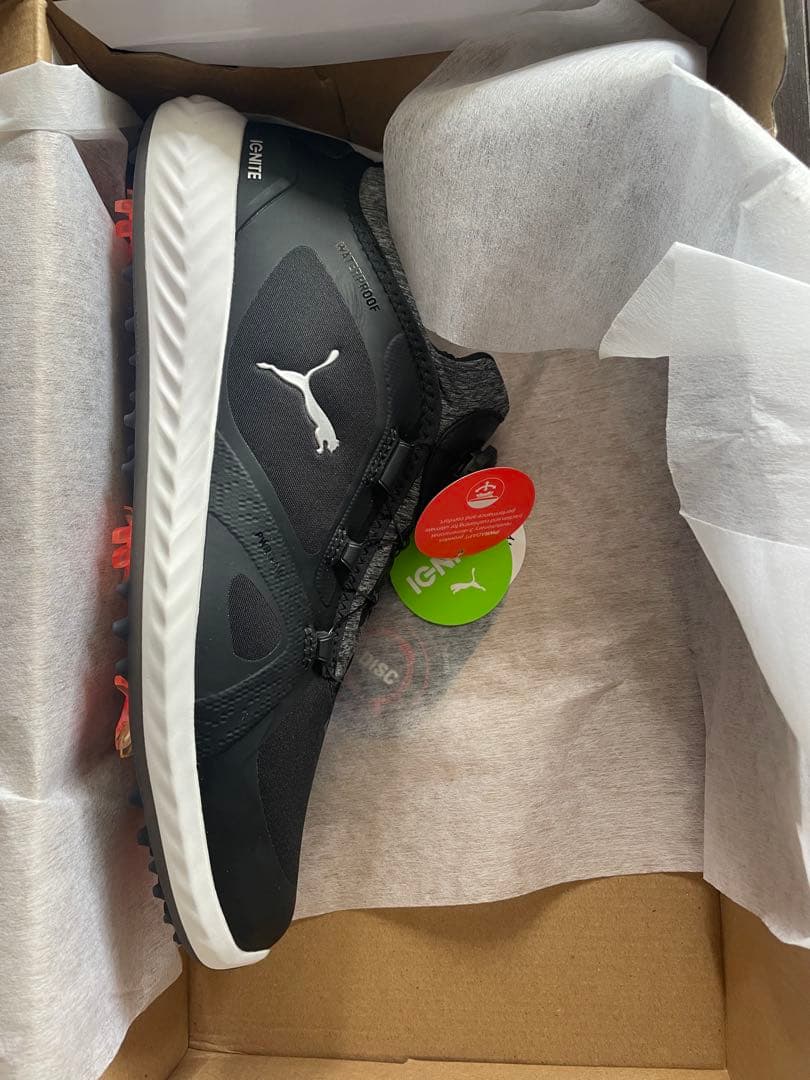 Puma PWRADAPT Disc ゴルフシューズ ブラック 27cm 新品