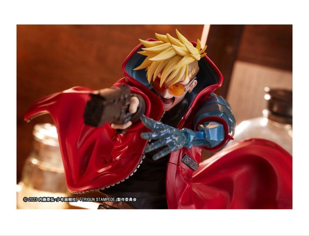 新品未開封 保護紙付き TRIGUN STAMPEDE 叫び顔パーツ ヴァッシュ
