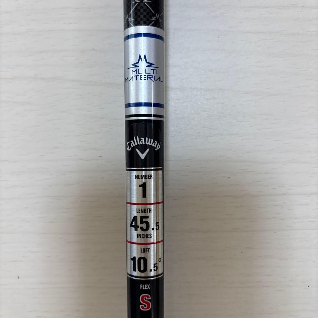 PARADYM AISMOKE MAXドライバー 10.5度 純正Sシャフト