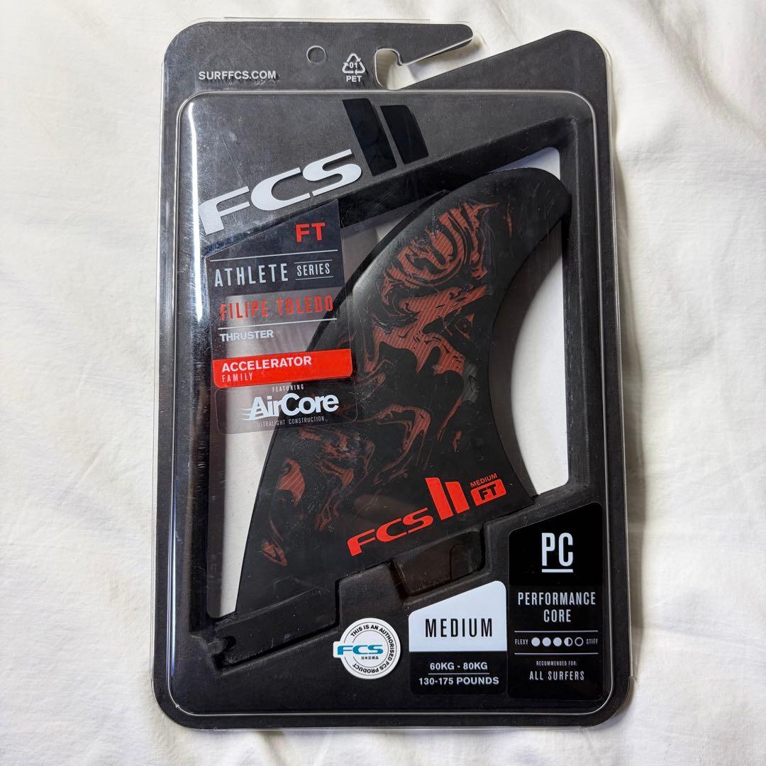 FCS2 FT(フィリペ トレド) 3本フィン Mサイズ定価1.9万　美品　お得