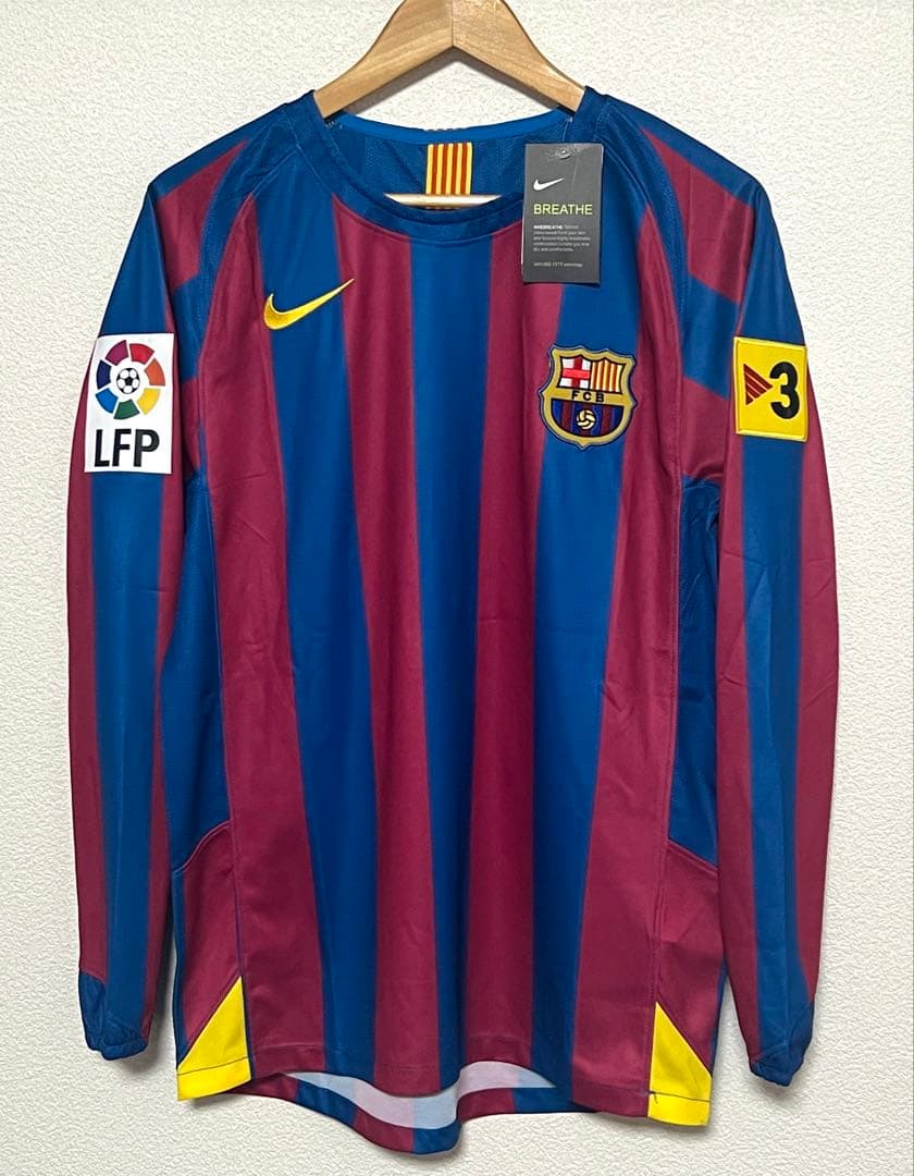 NIKE FCバルセロナ 2005-2006 ロナウジーニョ 10番 ホーム