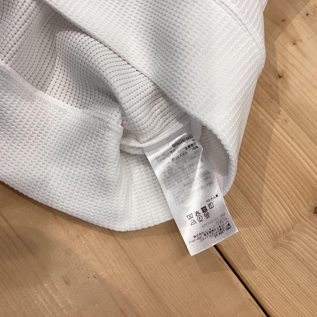 新品　BRIEFING 正規品　NECK LOGO HIGHNECK 白　M