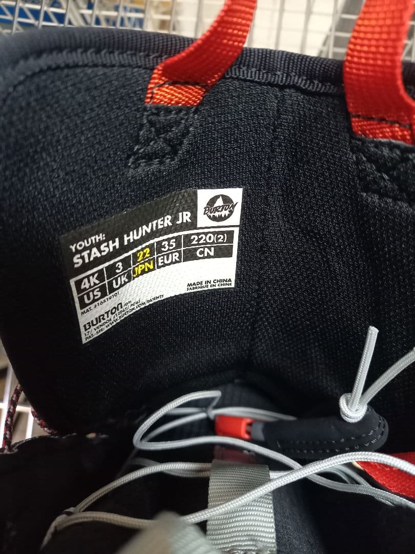 Burton STASH HUNTER 22㎝ ジュニアブーツ