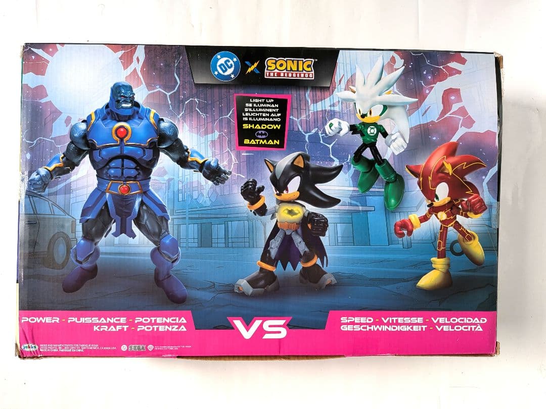 DC X Sonic The Hedgehog Power マルチパック