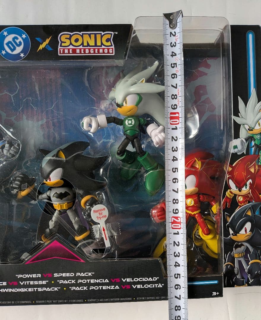 DC X Sonic The Hedgehog Power マルチパック