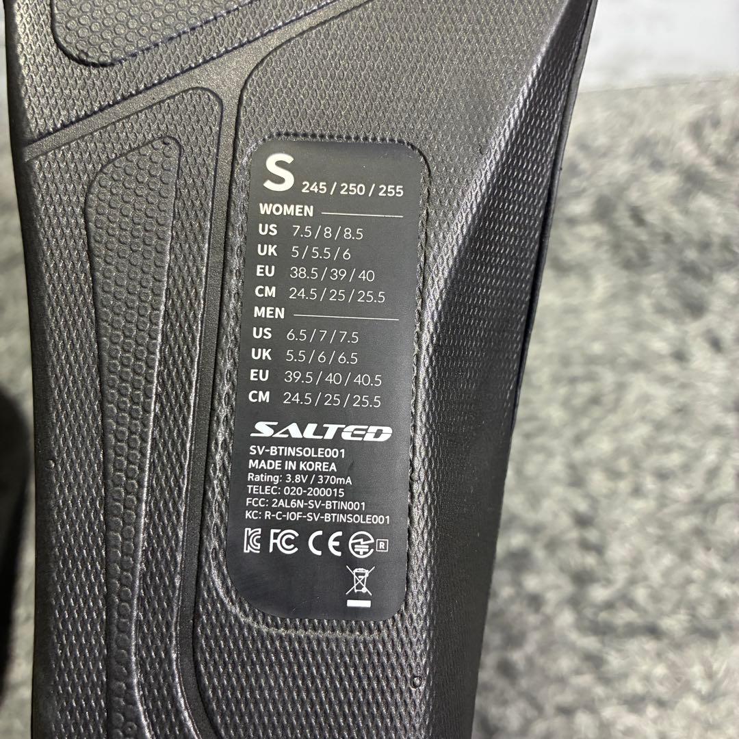 【未使用】SALTED スマートインソール S 足圧計 Bluetooth 防水