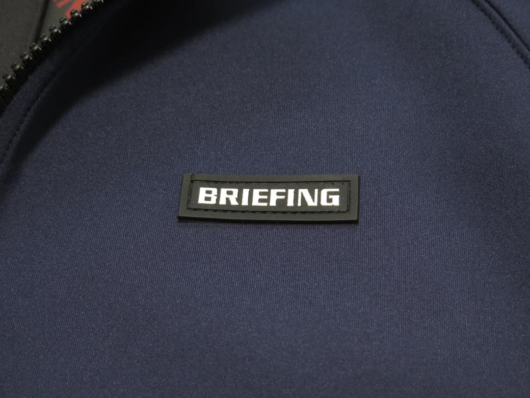 ⓁBRIEFING GOLF ブリーフィングゴルフ 3Dロゴブルゾン NAVY