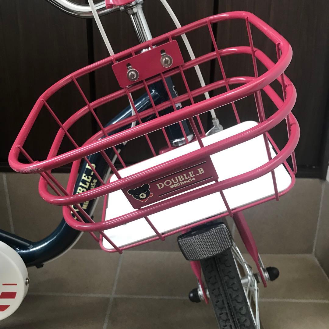 入手難　ミキハウス　ダブルB 16インチ　自転車　三輪車　ダイワサイクル