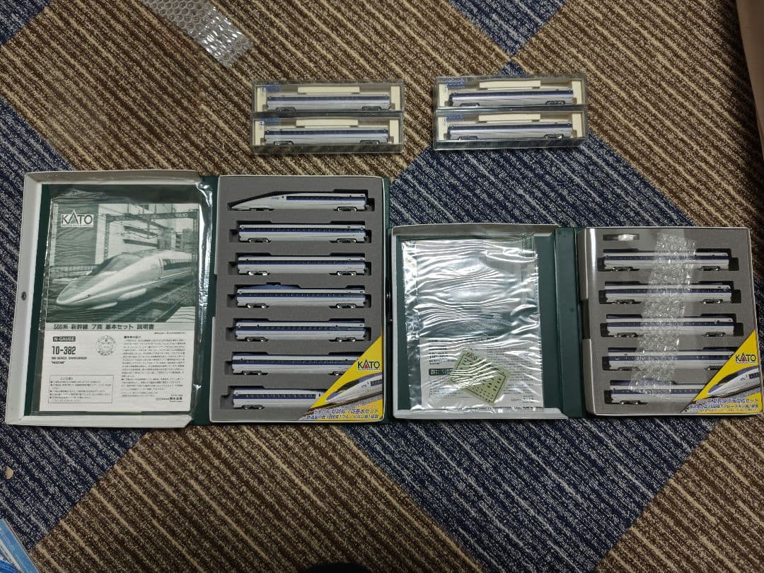 KATO 500系新幹線 Nゲージ 車両セット　16両フル編成