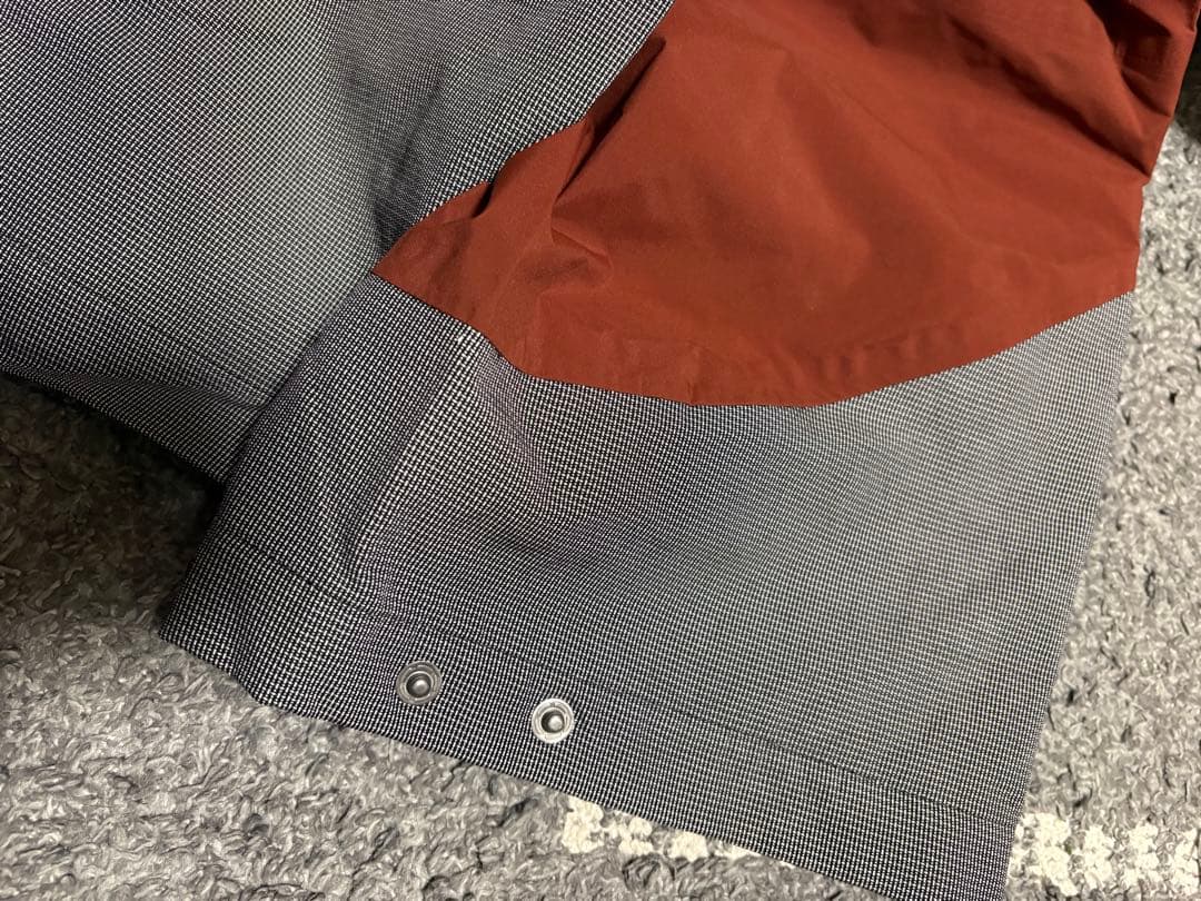 【極美品】MAMMUT ゴアテックスプロ　マロン　サスペンダー付きスキーウェア