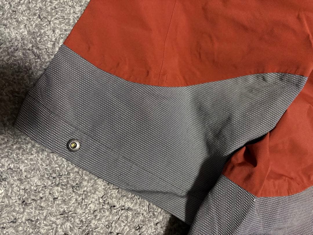 【極美品】MAMMUT ゴアテックスプロ　マロン　サスペンダー付きスキーウェア