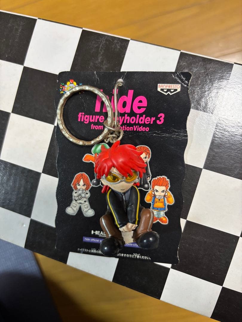 hide Playdoll キーホルダーセット【未開封あり】XJAPAN写真集