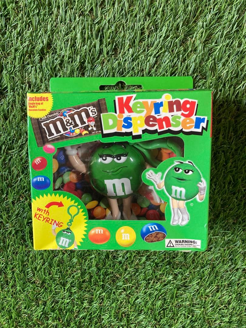 【激レア】エムアンドエムズ キーリングディスペンサー 3点セット（赤黄緑）