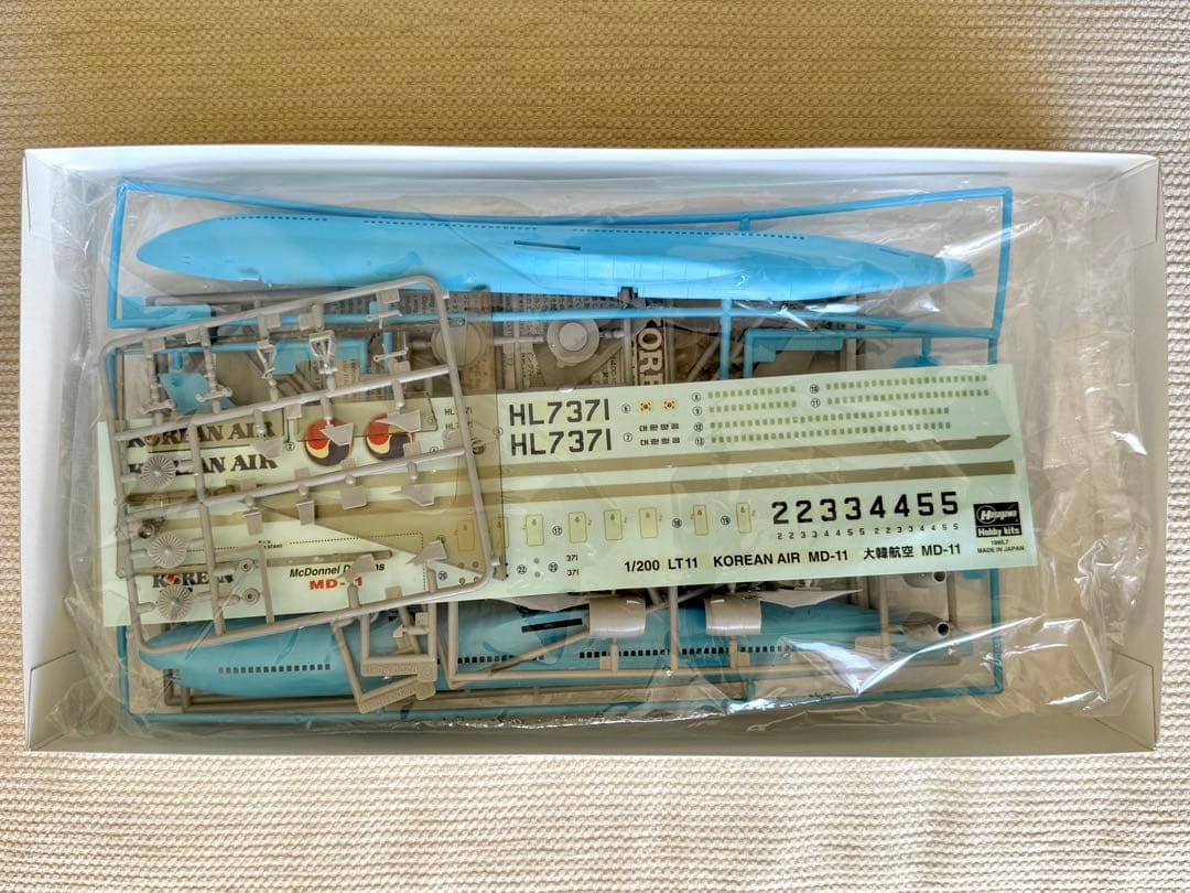 い*ち様 ハセガワ 1/200 MD-11 JAL J-Bird+大韓航空 3機