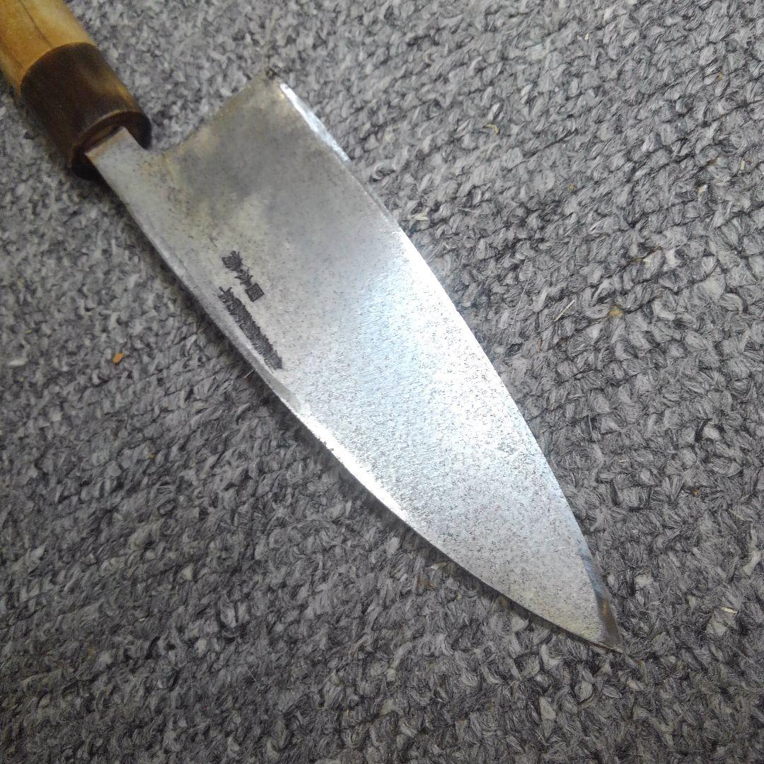 ONo.727　中古　日本橋木屋　出刃包丁(創業寛政四年　日本橋)